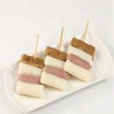 초록나무/[우리쌀]소떡갈떡(떡2+떡갈비1+소시지1) 80g (행사가적용3월~8월까지)